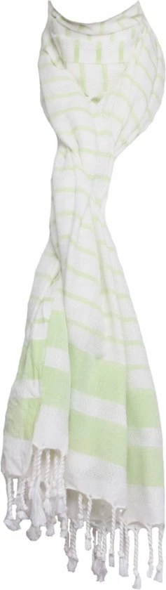 Merkloos Pareo Hamamdoek Aquastreeps Green 190x90 - 190x90cm - Pareo - Omslagdoek - Ultradun Strandlaken - Sneldrogende Saunadoek - Saunalaken - Stranddoek - Reishanddoek - Sneldrogende Handdoeken 3 Merkloos Pareo Hamamdoek Aquastreeps Green 190x90 - 190x90cm - Pareo - Omslagdoek - Ultradun Strandlaken - Sneldrogende Saunadoek - Saunalaken - Stranddoek - Reishanddoek - Sneldrogende Handdoeken - Afbeelding 3