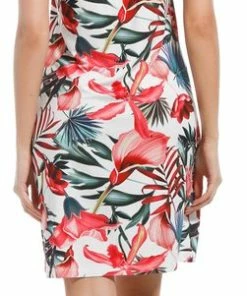 Pastunette Beach - Exotic - Jurk - Wit/Meerkleurig - Maat XL -lingerie-dames-badmode Winkel 251x840