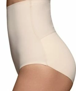 Bye Bra Naadloze Padded Slips, Hoge Taille, Butt Lift, Buikcontrole, Butt Lifter Ondergoed, Beige, L -lingerie-dames-badmode Winkel 267x840