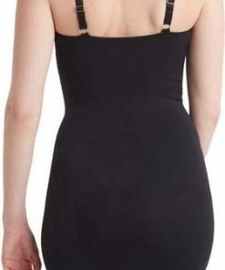 NOMI Bodywear Nomi Shapewear - Corrigerende Onderjurkje Voor Strakke Buik, Billen En Taille - Zwart - Maat S