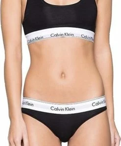 Calvin Klein Modern Cotton Top Dames - Zwart - Maat XL -lingerie-dames-badmode Winkel 367x840 1