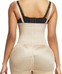 Merkloos Professionele Body Shaper – Afslank Body – Anti Cellulitis - Corrigerend Vrouwen Ondergoed – Afvallen - Body Shaper Vrouwen - Met Haakjes - Met Rits - Corrigerende Body - Slim Body -lingerie-dames-badmode Winkel 372x840