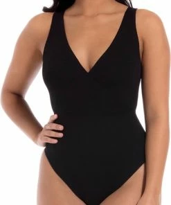 MAGIC Bodyfashion EveryBody Cross-Over Dames Body (lingerie) Zwart - Maat M -lingerie-dames-badmode Winkel 377x840 1