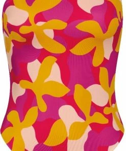 Sloggi - Dames - Shore - Flower Horn - Badpak - Roze - L