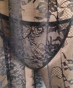 Merkloos Dames Sexy Lingerieset Van Kant Lang Model One Size 36-40 -lingerie-dames-badmode Winkel 389x840 1