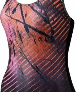 Beco Badpak Beactive Dames Polyamide/elastaan Roze/zwart Mt 36