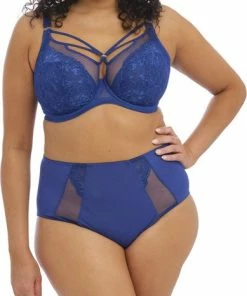 Elomi - Elomi Brianna Slip - Maat XL - Blauw - Dames 9 Elomi - Elomi Brianna Slip - Maat XL - Blauw - Dames -lingerie-dames-badmode Winkel 389x840 4