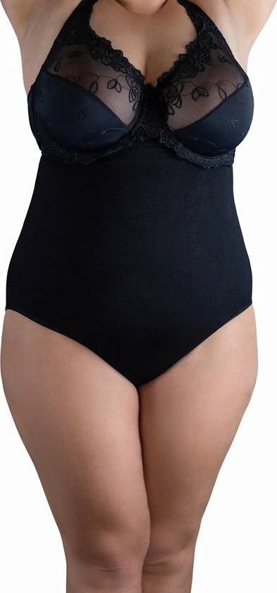 Myshapez Elegance® - Waist Shaper Met Gripstrip - Hipster Dames - Waist Trainer - Corrigerend Ondergoed Dames - Ondergoed Dames - Zwart - M/L 1 Myshapez Elegance® - Waist Shaper Met Gripstrip - Hipster Dames - Waist Trainer - Corrigerend Ondergoed Dames - Ondergoed Dames - Zwart - M/L