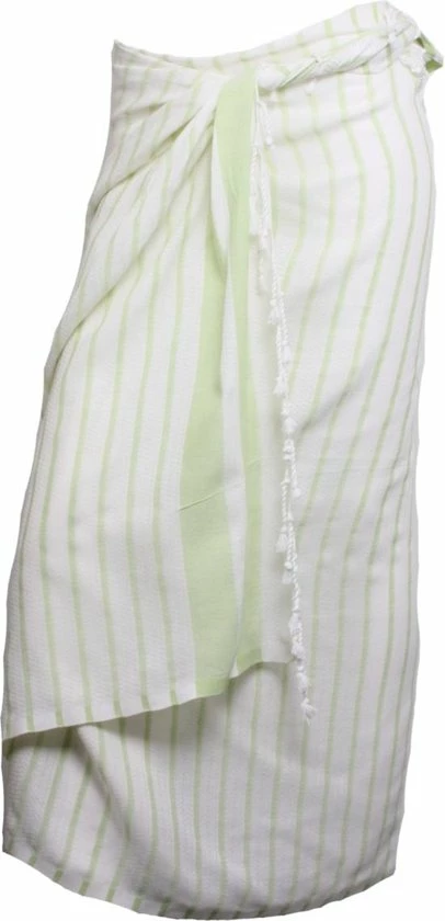 Merkloos Pareo Hamamdoek Aquastreeps Green 190x90 - 190x90cm - Pareo - Omslagdoek - Ultradun Strandlaken - Sneldrogende Saunadoek - Saunalaken - Stranddoek - Reishanddoek - Sneldrogende Handdoeken 7 Merkloos Pareo Hamamdoek Aquastreeps Green 190x90 - 190x90cm - Pareo - Omslagdoek - Ultradun Strandlaken - Sneldrogende Saunadoek - Saunalaken - Stranddoek - Reishanddoek - Sneldrogende Handdoeken - Afbeelding 7