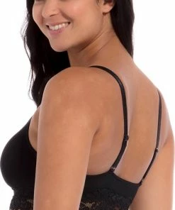 MAGIC Bodyfashion Comfort Bra Spaghetti Lace Zwart Vrouwen - Maat XXL -lingerie-dames-badmode Winkel 416x840 3