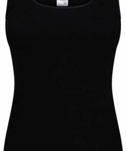 Beeren Dames Hemd Madonna - Breed Bandje - Zwart - Maat XL