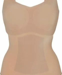 Maidenform Power Players Bodysuit Firm Control Vrouwen Body - Beige - Maat 2XL