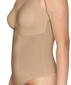 Maidenform Power Players Bodysuit Firm Control Vrouwen Body - Beige - Maat 2XL -lingerie-dames-badmode Winkel 430x840 1