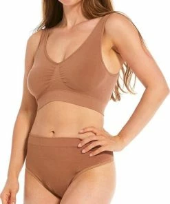 MAGIC Bodyfashion Bamboo Comfort Bra Mocha Vrouwen - Maat M -lingerie-dames-badmode Winkel 431x840 1