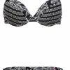 Protest PLIT CCUP Beugel Bikini Dames - True Black - Maat XS/34