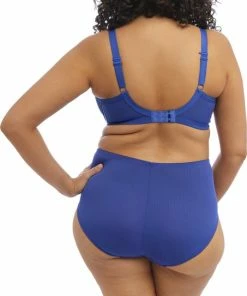 Elomi - Elomi Brianna Slip - Maat XL - Blauw - Dames 11 Elomi - Elomi Brianna Slip - Maat XL - Blauw - Dames -lingerie-dames-badmode Winkel 453x840 5