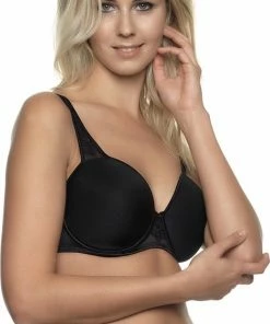 Elbrina SPACER Vrouwen Beha - Zwart - Maat 90F -lingerie-dames-badmode Winkel 467x840 4