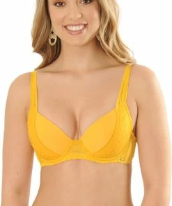 SAPPH - Diana Voorgevormde T-Shirt BH - Maat 75B - Geel - Met Beugel - Dames 15 SAPPH - Diana Voorgevormde T-Shirt BH - Maat 75B - Geel - Met Beugel - Dames -lingerie-dames-badmode Winkel 472x840 4