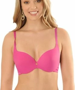 SAPPH - Amelia Light Push-Up BH Fuchsia - Maat 80C - Fuchsia Roze - Met Beugel - Dames -lingerie-dames-badmode Winkel 475x840
