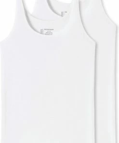 Schiesser 95/5 Organic 2PACK Tanktop Dames Onderhemd - Maat 42