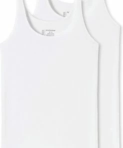 Schiesser 95/5 Organic 2PACK Tanktop Dames Onderhemd - Maat 48