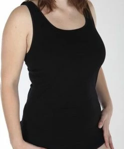 Beeren Dames Hemd Madonna - Breed Bandje - Zwart - Maat XL -lingerie-dames-badmode Winkel 485x840 2