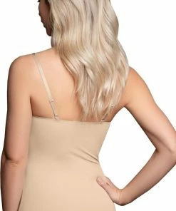 Bye Bra Invisible Corrigerend Hemdje, Shapewear Tanktop, Verstelbare Bandjes, Corrigerend Ondergoed Voor Dames, Beige, S -lingerie-dames-badmode Winkel 489x840