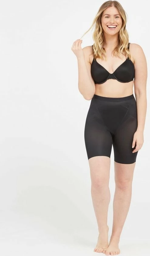 Spanx Thinstincts 2.0 Mid Thigh Short - Zwart- Maat S 4 Spanx Thinstincts 2.0 Mid Thigh Short - Zwart- Maat S - Afbeelding 4
