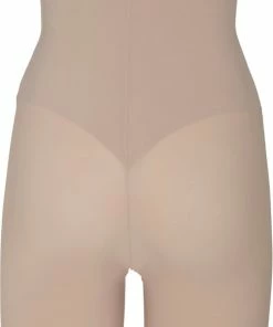 Maidenform Sleek Smoothers Dames Corrigerende High Waist Thigh Slimmer - Nude - L -lingerie-dames-badmode Winkel 499x840 1