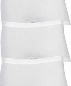 Ten Cate Short 3Pack Basic Wit - Maat M -lingerie-dames-badmode Winkel 499x840 4