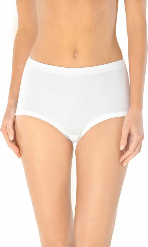 Schiesser Original Classics Taille 2P Dames Slip - Wit - Maat 50 2 Schiesser Original Classics Taille 2P Dames Slip - Wit - Maat 50 - Afbeelding 2