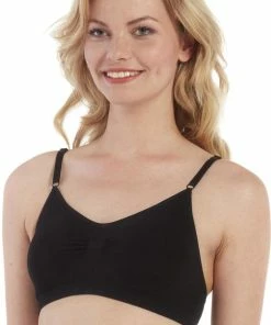 MAGIC Bodyfashion Comfort Bra With Spaghetti Straps Zwart Vrouwen - Maat L -lingerie-dames-badmode Winkel 516x840