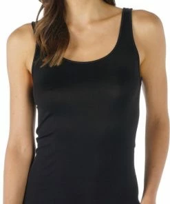 Mey Dames Hemdje Emotion 55204 - Zwart 3 Schwarz Dames - 52 -lingerie-dames-badmode Winkel 520x840