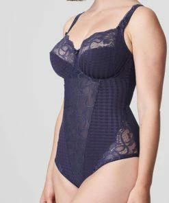 PrimaDonna Body (lingerie) MADISON Bleu Bijou - Maat 95 D
