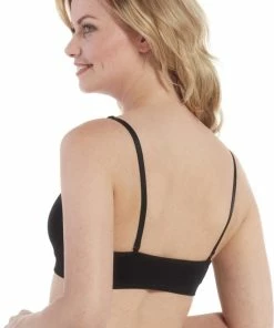 MAGIC Bodyfashion Comfort Bra With Spaghetti Straps Zwart Vrouwen - Maat L -lingerie-dames-badmode Winkel 532x840