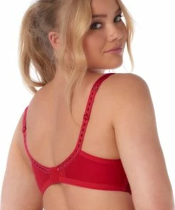 After Eden D Cup & Up After Eden D-cup & Up RECYCLED BH - Rood - Maat 80G -lingerie-dames-badmode Winkel 535x840 1