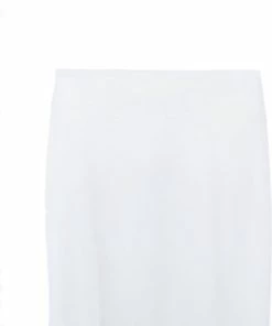 Merkloos Dames Onderrok Met Een Kanten Randje 2XL/3XL Wit