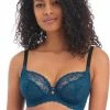 Freya - Offbeat Poseidon Beugel BH - Maat 80H - Blauw - Dames