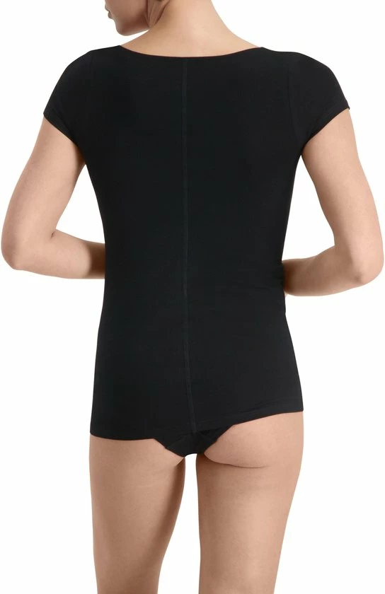 Noshirt Women Lite Vrouwen Ondershirts Korte Mouw Ronde Hals Zwart - Maat L 2 Noshirt Women Lite Vrouwen Ondershirts Korte Mouw Ronde Hals Zwart - Maat L - Afbeelding 2