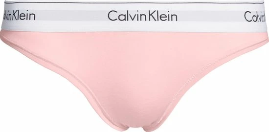 Calvin Klein Dames Modern Cotton Slip - Licht Roze - Maat: M 5 Calvin Klein Dames Modern Cotton Slip - Licht Roze - Maat: M - Afbeelding 5
