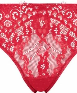 Hunkemöller Dames Lingerie String Marilee - Rood - Maat XS