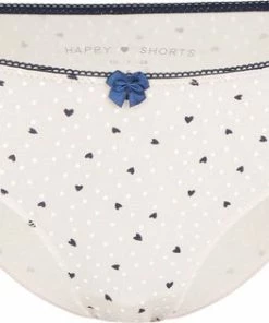 Happy Shorts Dames Slips Hartjes Print Valentijn 4-Pack D687 - Maat 38 -lingerie-dames-badmode Winkel 550x315