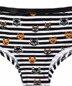 Good Mood Dames Hipster - Katten En Strepen - Maat L