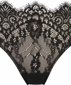 Hunkemöller Dames Lingerie String Marilee - Zwart - Maat S -lingerie-dames-badmode Winkel 550x322