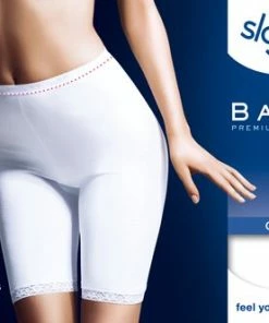 Sloggi Basic+ Dames Short Lange Pijp - Wit - Maat 48 -lingerie-dames-badmode Winkel 550x332 11