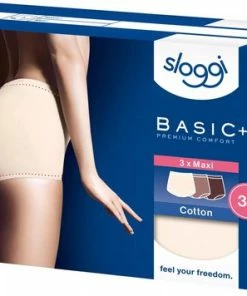 Sloggi Basic+ Maxi C3P Holiday Dames Onderbroek - Maat 42 -lingerie-dames-badmode Winkel 550x356