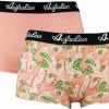 Australian Dames Boxers - Pink Giraffe - Maat L