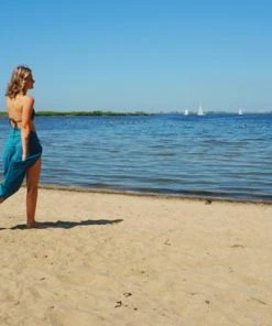 Jovanka - Jovi Sarong/pareo Groen - Maat One Size - Groen - Dames -lingerie-dames-badmode Winkel 550x367 8