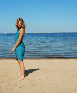 Jovanka - Jovi Sarong/pareo Groen - Maat One Size - Groen - Dames -lingerie-dames-badmode Winkel 550x367 9