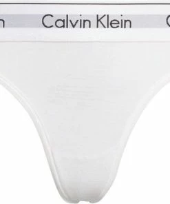 Calvin Klein - Modern Cotton String Wit - M -lingerie-dames-badmode Winkel 550x368 3